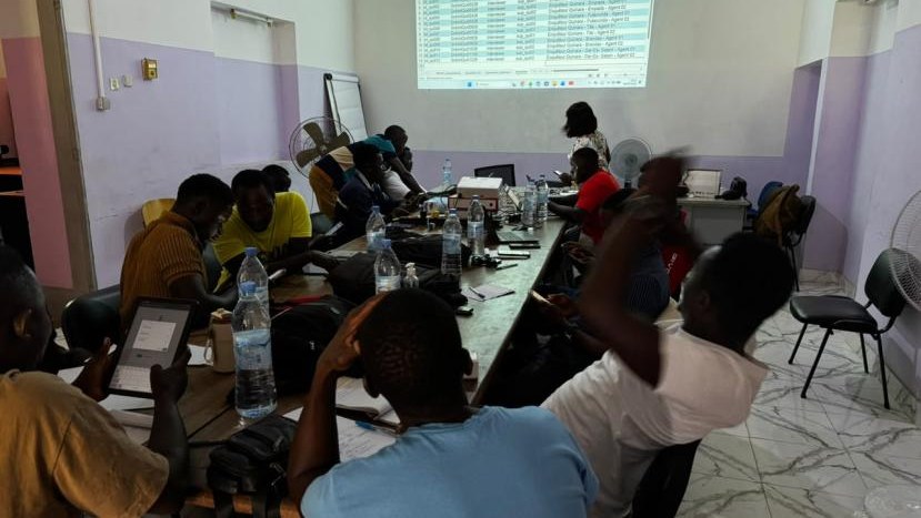 Training session on data collection, Guinea-Bissau, 2026 – ICHESS Training session on data collection, Guinea-Bissau, 2026 – ICHESS